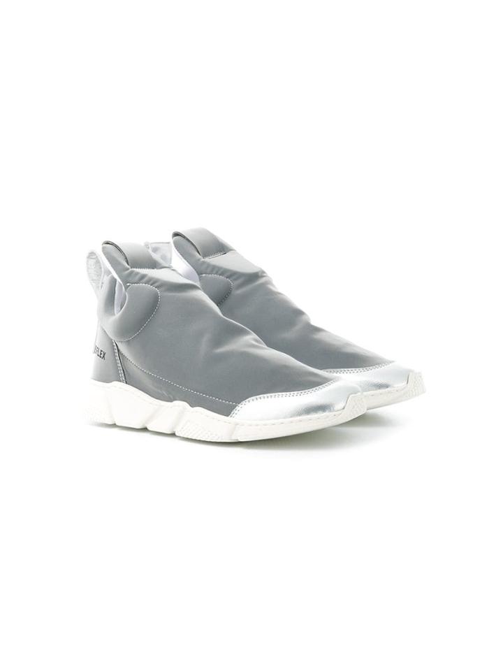 Cinzia Araia Kids Slip-on Sneakers - Silver