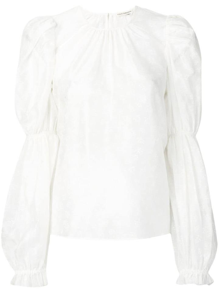 Ulla Johnson Aster Bubble Sleeve Blouse - White