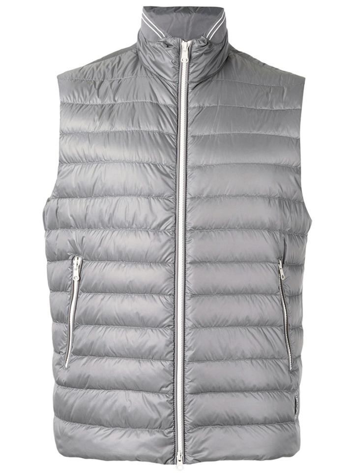 Fay Padded Gilet - Grey