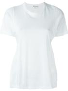 Comme Des Garçons Comme Des Garçons Pleated Detail T-shirt, Women's, Size: Xs, White, Cotton