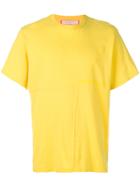 Eckhaus Latta Exposed Seam T-shirt - Yellow & Orange