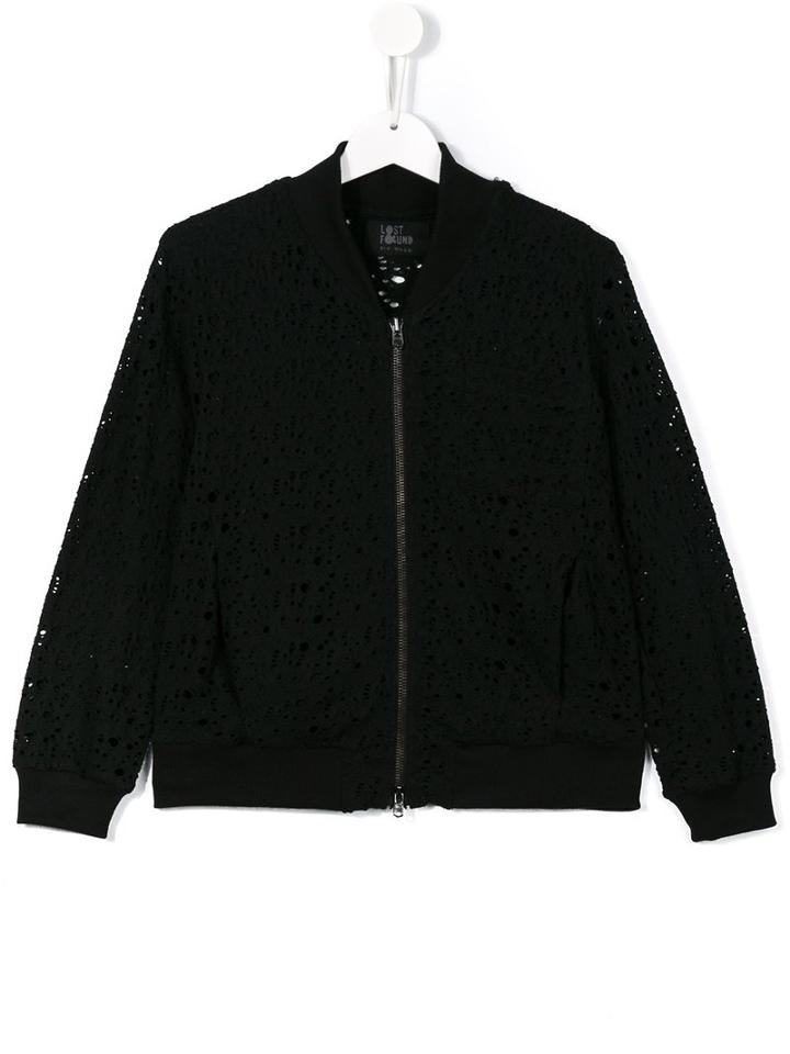 Lost And Found Kids Zipped Bomber Jacket, Toddler Boy's, Size: 4 Yrs, Black