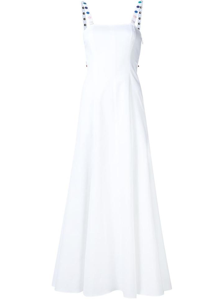 Rosie Assoulin 'gazelle' Colour Grommet Dress