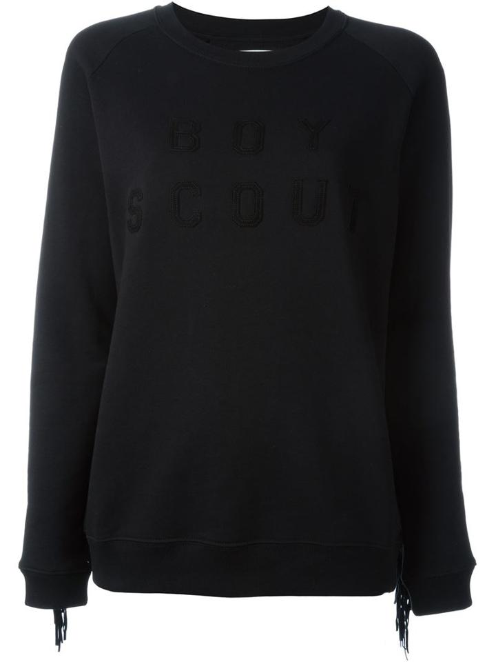 Zoe Karssen 'boy Scout' Boyfriend Sweater