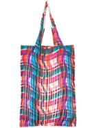 Pleats Please By Issey Miyake Pleated Shopper Tote - Red