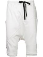 First Aid To The Injured - Pharynx Shorts - Unisex - Cotton - 3, White, Cotton