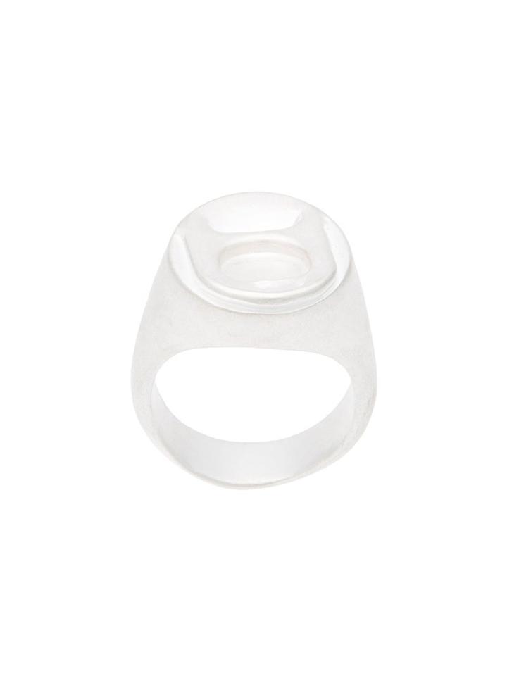 Maison Margiela Bottle Cap Ring, Men's, Size: Medium, Metallic