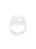 Maison Margiela Bottle Cap Ring, Men's, Size: Medium, Metallic