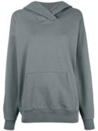 Closed Kangaroo Pocket Hoody, Women's, Size: Xs, Green, Cotton