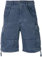 Polo Ralph Lauren Distressed Cargo Shorts - Blue