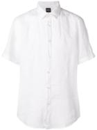 Boss Hugo Boss Short-sleeve Linen Shirt - White