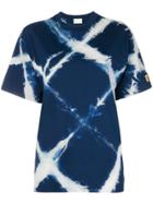 Aries Argyle Oversized T-shirt - Blue