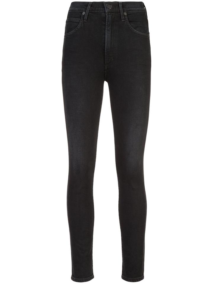 Citizens Of Humanity Chrissy Hi-rise Jeans - Black
