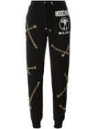 Moschino Chain Embellished Track Pant