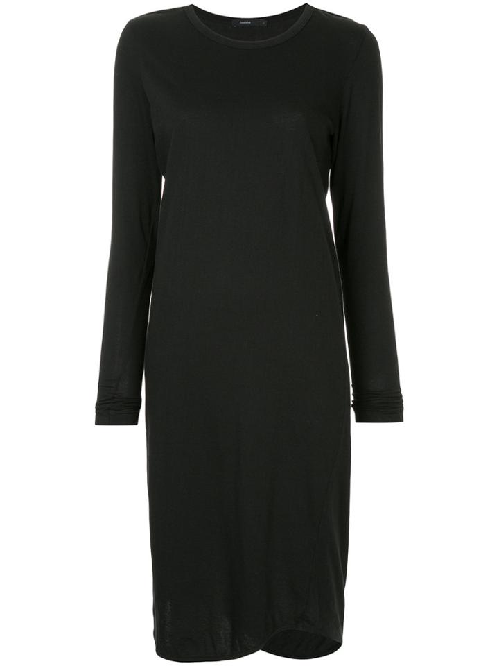 Bassike Jersey T-shirt Dress - Black