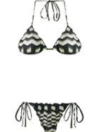 Lygia & Nanny Triangle Bikini Top, Women's, Size: 42, Black, Polyamide/spandex/elastane