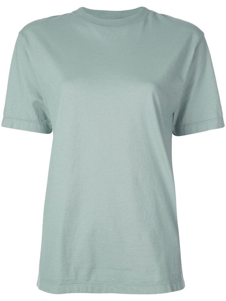 Off-white Arrows Printed T-shirt - Green
