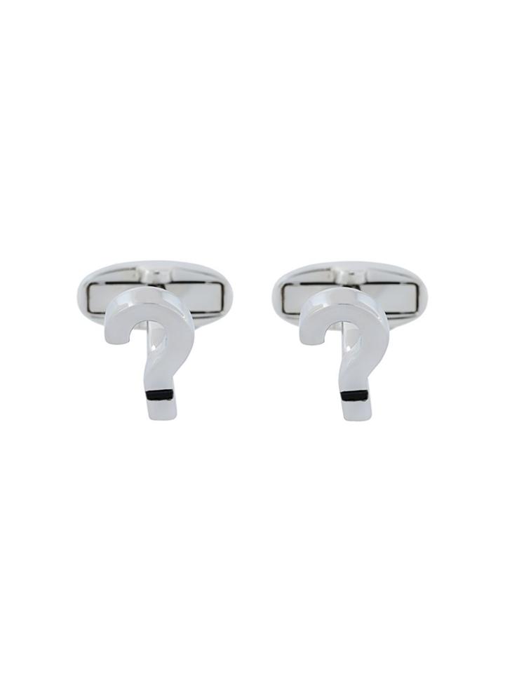 Paul Smith Question Mark Cufflinks - Metallic