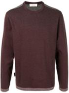 Cerruti 1881 Two Tone Sweater - Red