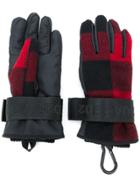 Dsquared2 Ski Check Gloves - Black
