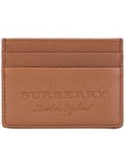 Burberry Embossed Cardholder - Brown