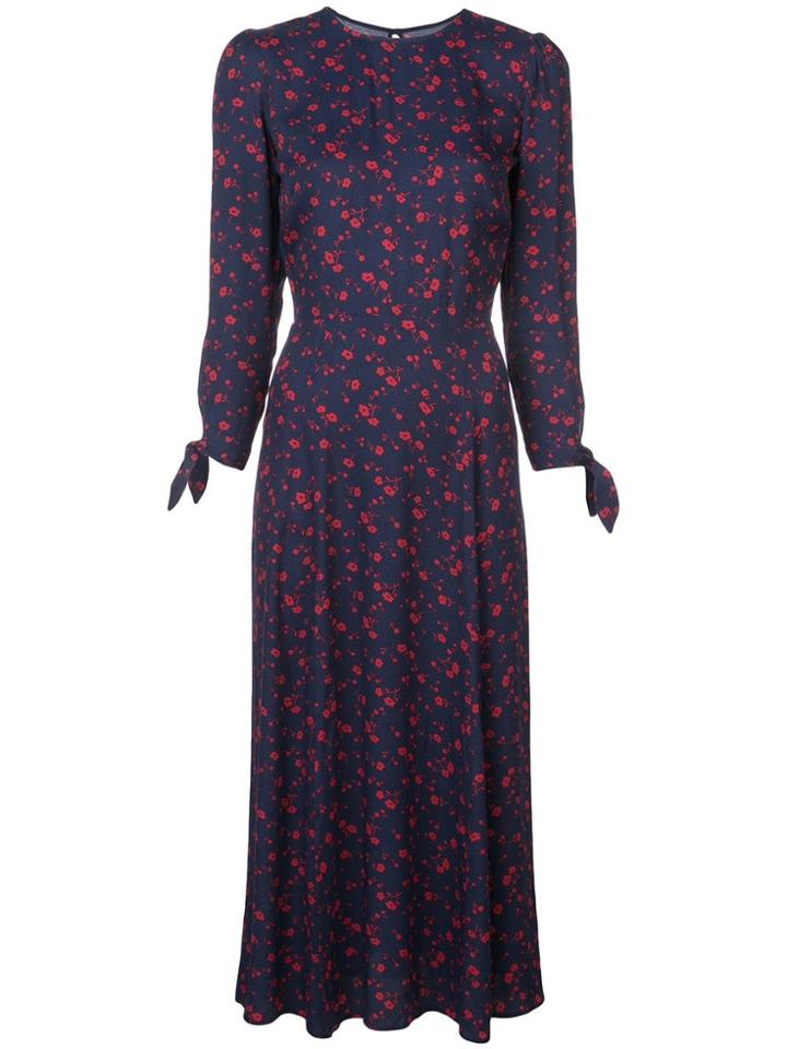 Reformation Zelda Midi Dress - Blue