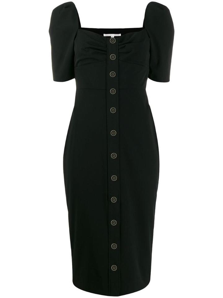 Veronica Beard Short-sleeve Midi Dress - Black