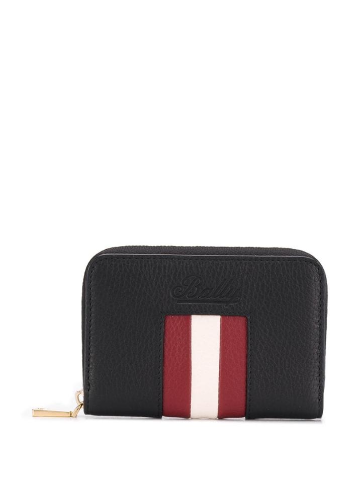 Bally Stripe Purse - Black