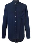 Ami Alexandre Mattiussi Chest Pocket Shirt, Men's, Size: 41, Viscose