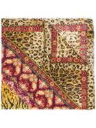 Etro Leopard Print Scarf - Neutrals