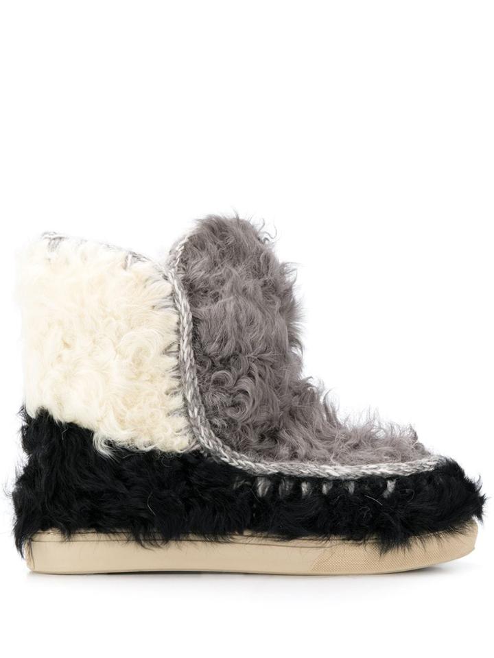 Mou Mou Fw111013m Mix G Leather/fur/exotic Skins->leather - Neutrals