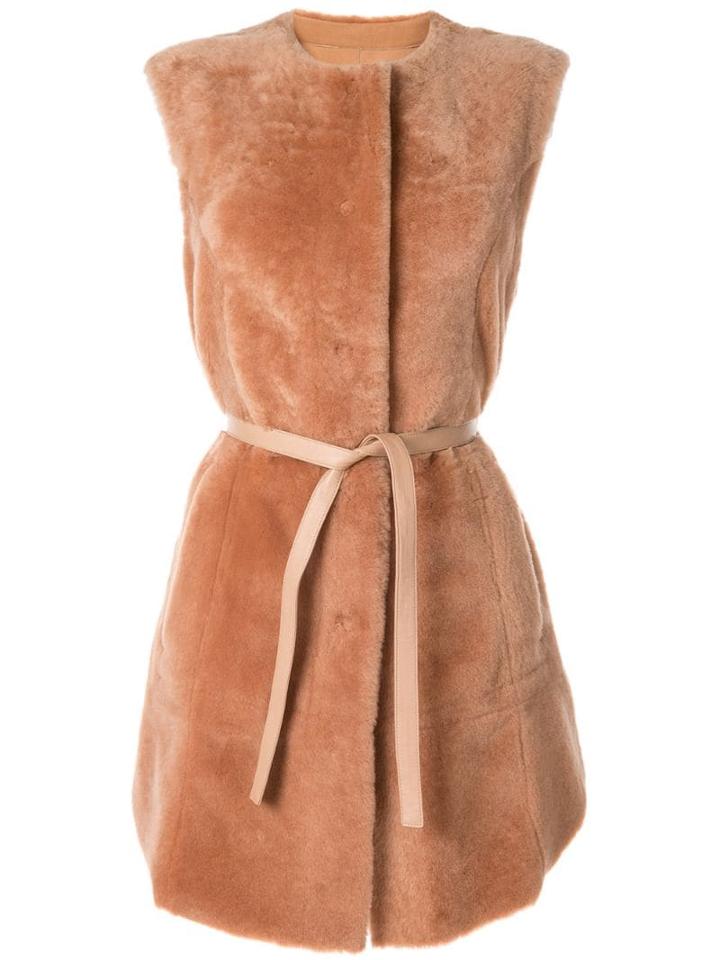 Drome Fur Gilet - Orange