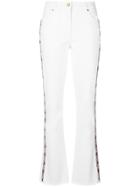 Etro Side Detail Flared Jeans - White