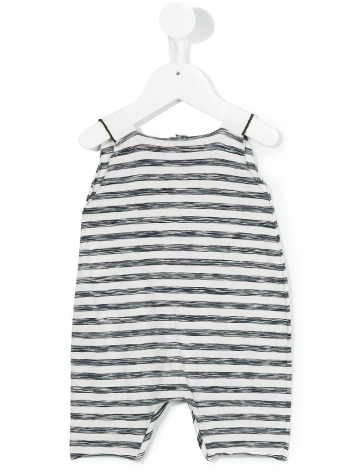 Amelia Milano - Libby Romper - Kids - Cotton/spandex/elastane - 9-12 Mth, Grey