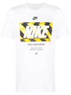 Nike Roadblock Logo Print T-shirt - White