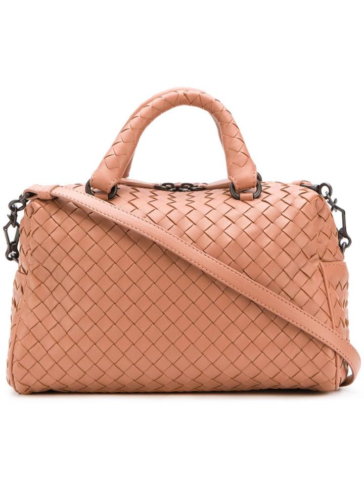 Bottega Veneta Intrecciato Leather Mini Tote - Neutrals