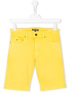 Tommy Hilfiger Junior Teen Denim Shorts - Yellow & Orange
