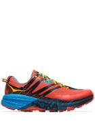 Hoka One One Orange Speedgoat 3 Low Top Sneakers