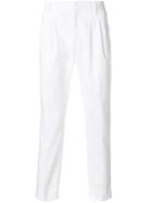 Dondup Designer Tailored Trousers - White
