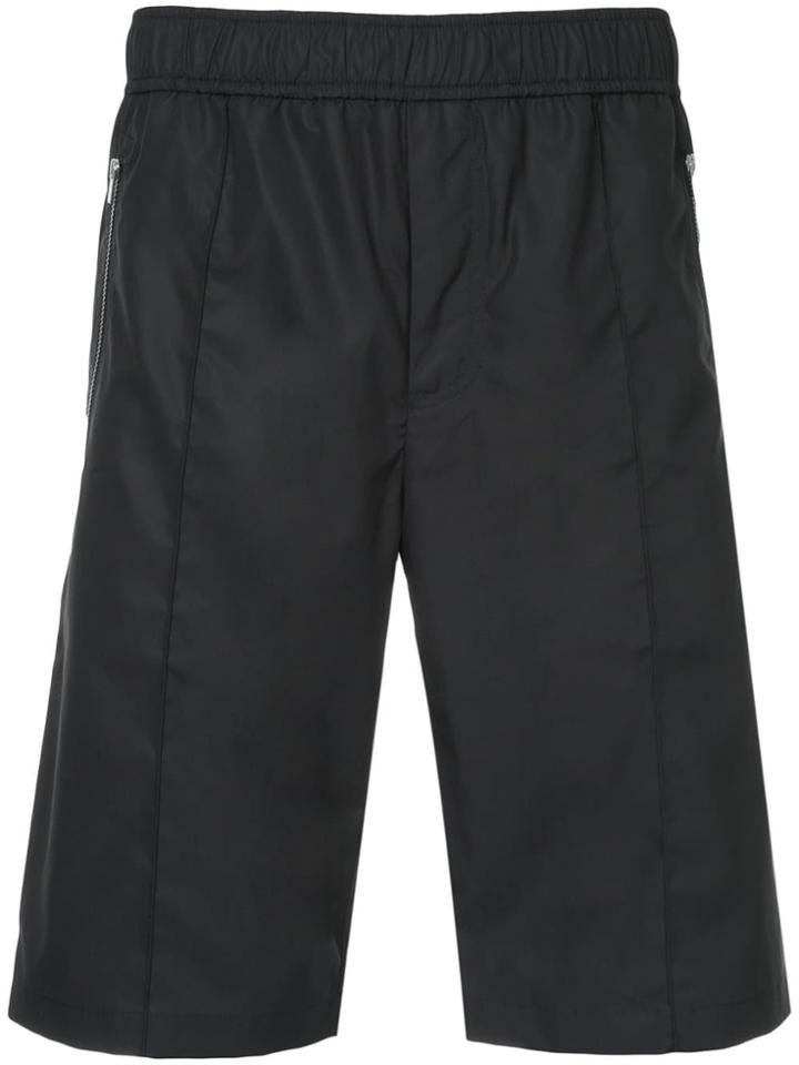 Ck Calvin Klein Knee Length Track Shorts - Black
