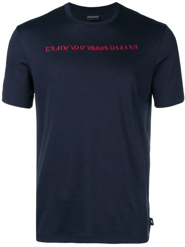 Emporio Armani T-shirt Mm - Blue