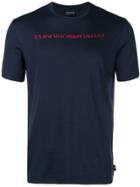 Emporio Armani T-shirt Mm - Blue