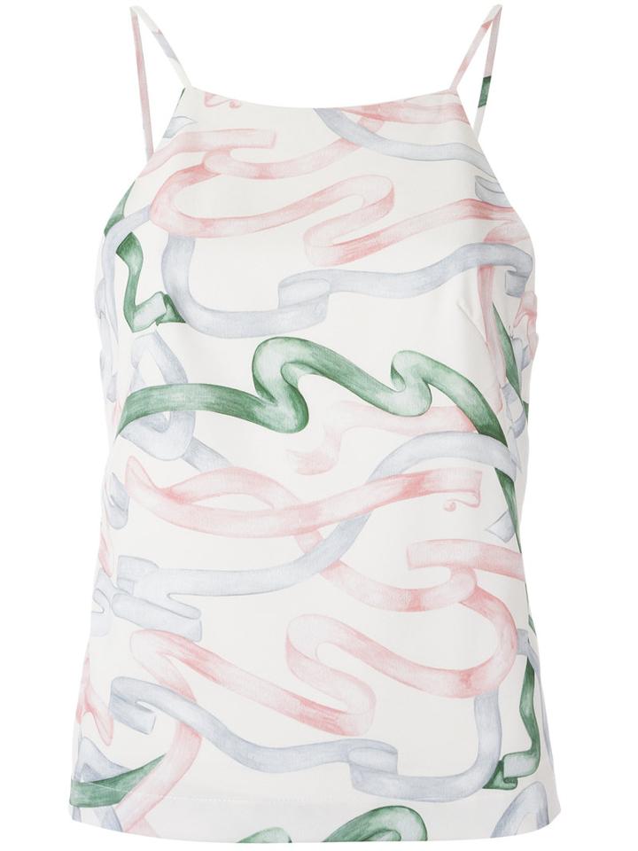 Olympiah - Printed Top - Women - Polyester/spandex/elastane - 38, White, Polyester/spandex/elastane