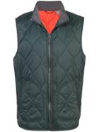Michael Bastian Quilted Gilet - Green