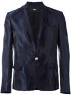 Versus Camouflage Texture Blazer