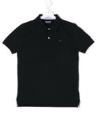 Tommy Hilfiger Junior Logo Polo Shirt - Blue