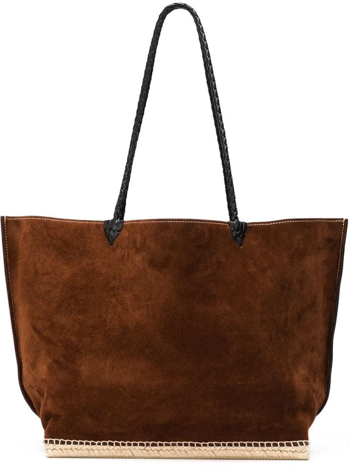 Altuzarra 'espadrille' Tote Large - Brown