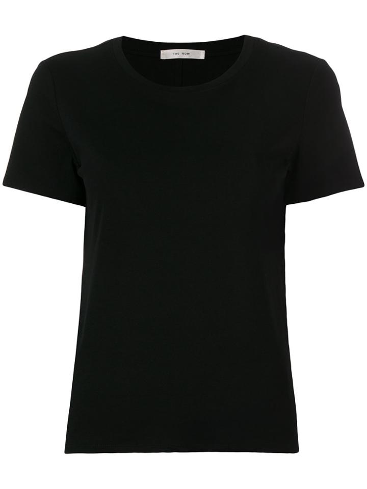 The Row Classic Fitted T-shirt - Black