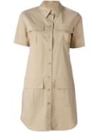 Equipment Patch Pocket Shirt Dress