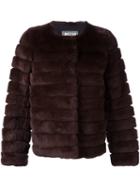 Meteo By Yves Salomon Panelled Fur Jacket